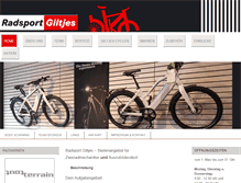 Tablet Screenshot of giltjes.de
